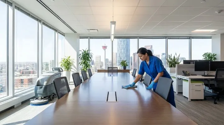 Office Cleaning Health Benefits in Calgary